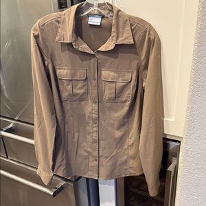 Columbia Omni Shade Brown Outdoor Shirt